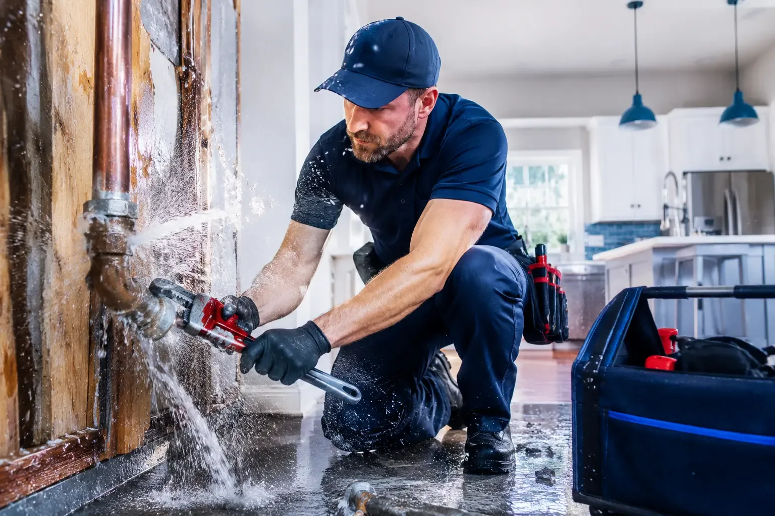 Local emergency pipe repair professionals in Leivasy, WV