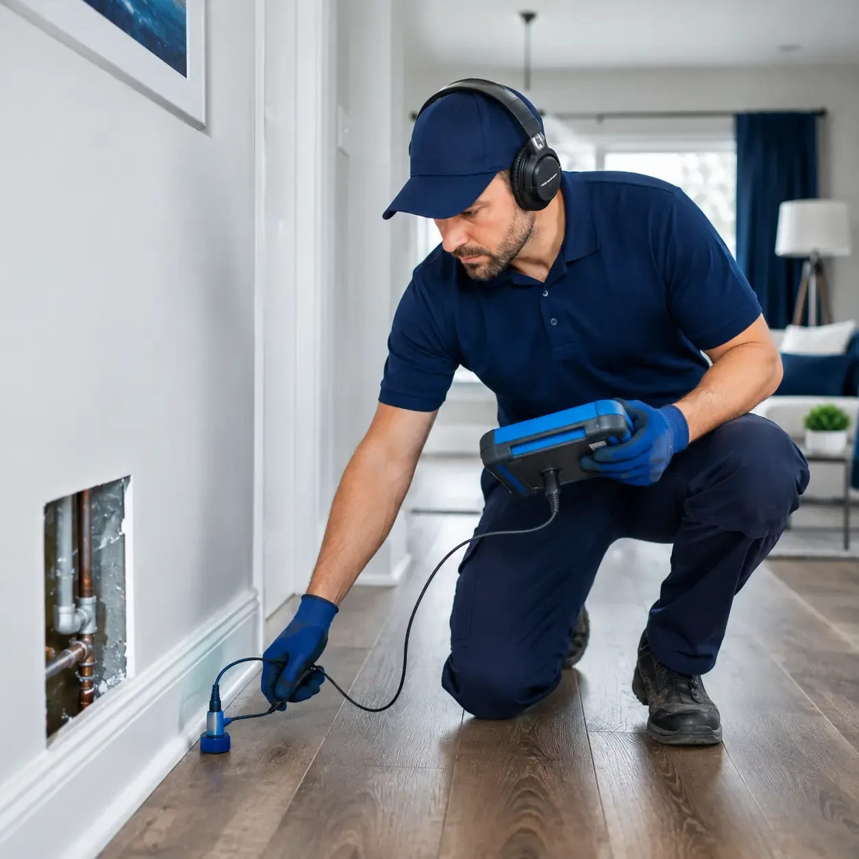 Emergency plumbing professionals serving Leivasy, WV